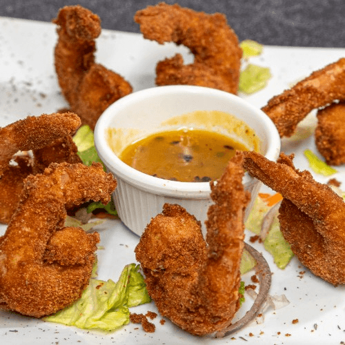 Camarones Empanizados