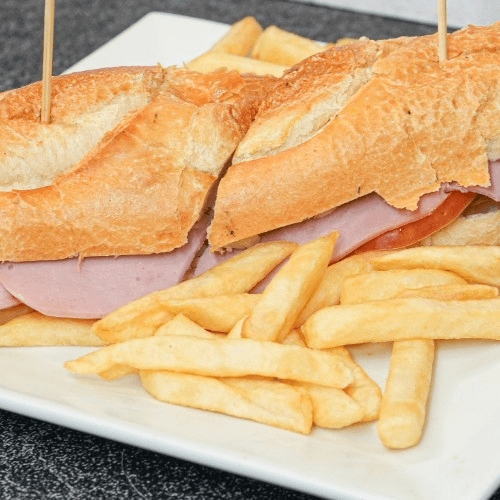 Sanduche Jamon Y Queso